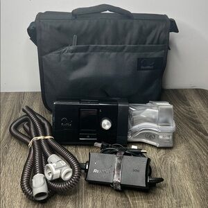 ResMed AirSense 10 Autoset CPAP w/ Bag & Accessories Tested Working!